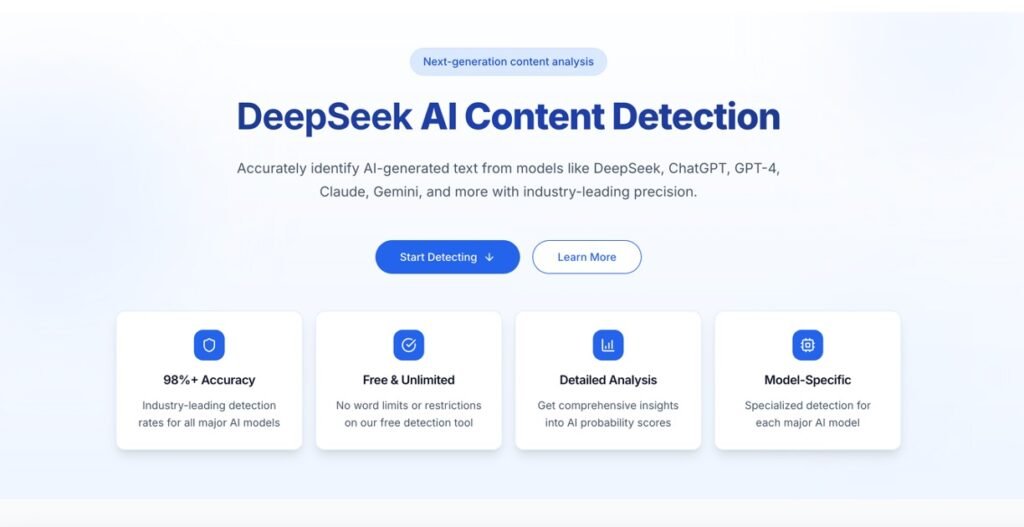 DeepSeek AI Detector
